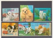 Jemen - psy znaczki trójwymiarowe 3D - seria 