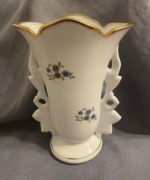 Waza porcelanowa – Limoges France, złocona, ręcznie zdobiona