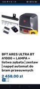 zestaw bft napęd do bramy przesuwne przemysłowe 