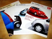 Prospekt i 2 ulotki Daihatsu Cuore