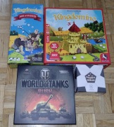 Zestaw gier planszowych #3 Kingdomino+ Giganci+ world od Tanks+ polska gola