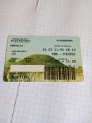 Bilet komunikacji Krakowa nr 4