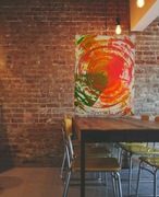 Obraz akryl SIŁA MUZYKI 60X80 sygn. Energetyczny