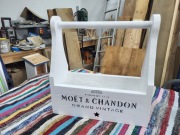 koszyk drewniany koszyk prezentowy pudełko drewniane vintage upcykling