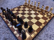 Szachy stare drewniane niska cena