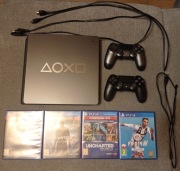 Konsola PS4 Slim 1TB: Days of Play Limited Edition