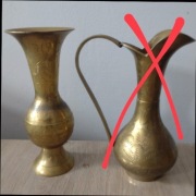wazon indyjski z mosiądzu wazon mosiężny Indie 