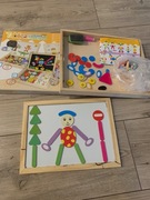 Układanka tablica kredowo- magnetyczna 