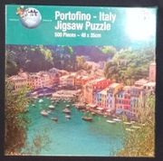 PORTOFINO - WŁOSKI KURORT NADMORSKI - PUZZLE 