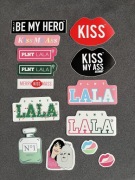 Plny LALA naklejki vlepki vlepy nowe 14 sztuk wj nwj tede