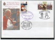 Poczta Samolotowa Rybnik - Kraków Jan Paweł II koperta 15.06.1999r błąd