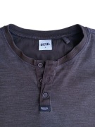 Diesel oryginalna koszulka męska, t-shirt brązowa rozm. L/XL