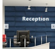 Panel tapicerowany Indygo 60 x 30 cm ciemny granat