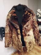 Futro damskie naturalne cieniowane krolik M 