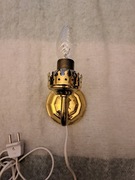 Stary kinkiet  mosiężny.