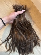 Włosy słowiańskie, doczepy keratyna 