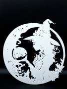 Pani Wiedźma – Dekoracja 2D na Ścianę