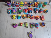 super zings zestaw 31 sztuk domki, auta razem z zings figurki
