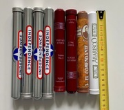 Tubusy po cygarach, humidory podróżne, etui