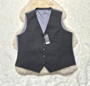 Kamizelka garniturowa L Szara Burton Menswear London