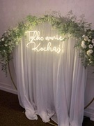 Napis LED - Tylko mnie kochaj