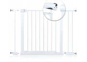 BARIERKA ZABEZPIECZAJĄCA NA SCHODY DRZWI ROZPOROWA BRAMKA OCHRONNA 76-104cm