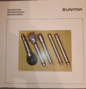 UNITRA Tonsil Mikrofony, ulotka reklamowa 
