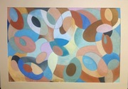 Jacenty Wójcik “Kompozycja 22”,pastel
