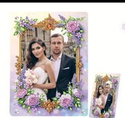 Ramka na zdjęcie haft diamentowy 