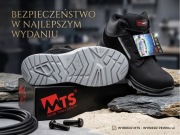 Buty Robocze MTS Vickers Flex S3 – Maksymalna Ochrona (Lekkie, Metal-Free)
