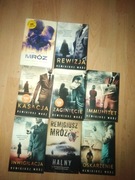 Remigiusz Mróz 8 książek zestaw Zaginięcie Halny Immunitet