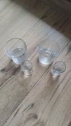 2 szklanki do whiskey i 2 kieliszki