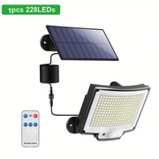 Zewnętrzna lampa solarna LED z czujnikiem ruchu - Oświetlenie EKO