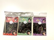 Notesik, tęczowa zdrapka wykreslanka