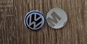 Emblemat Znaczek 14mm na kluczyk pilot - Pasuje do VW (Aluminium)