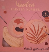 Farba do drewna do malowania po numerach