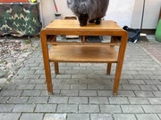 Szafka konsolka komoda PRL drewniana RTV ART Deco. 