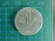 Moneta stara WĘGRY- 1 FORINT - 1968  -1