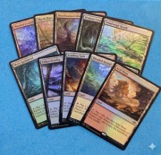 [MTG] [PROXY] Zestaw FOIL Fetch Lands