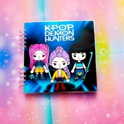 Książka na rzepy K-pop Demon Hunters toca boca, Avatar, Labubu 