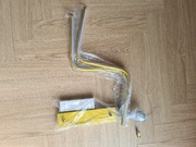 Lampa zygzak złota nowa