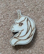 Drewniane scrapki jednorożec opakowanie 5 szt. 