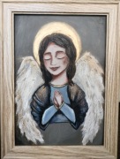 Obraz Aniołek pamiątka na I Komunię Świętą 