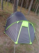 Namiot turystyczny 3-osobowy wodoodporny z 2 wejściami
