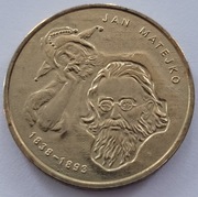 2 złote Jan Matejko 