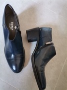 SIMPLE - Botki włoskie - skóra - 40 - NOWE