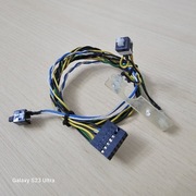 Komplet guziki diody panel front obudowy PC POWER RESET HDD LED przyciski 4