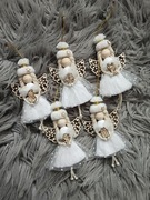 Upominek pod choinkę prezent na święta aniołki aniołek makrama mikołajki