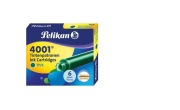 naboje Pelikan krótkie 6 sztuk zielone do pióra tusz atrament