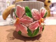 Kubki na prezent 3d ręcznie zdobione 